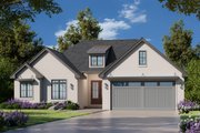 Modern Style House Plan - 2 Beds 2 Baths 1335 Sq/Ft Plan #20-2608 Exterior 