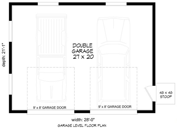 House Blueprint - Contemporary Floor Plan - Main Floor Plan #932-1263