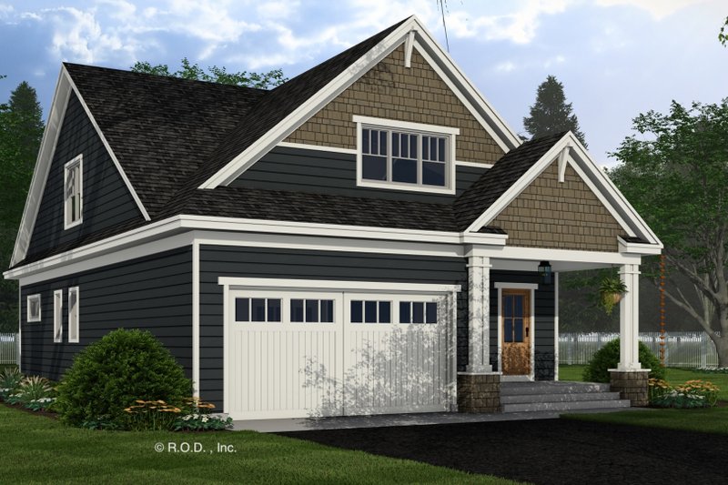 House Design - Exterior - Front Elevation 5 for Bungalow House Plan #51-1286 - 3 bed, 3.5 bath