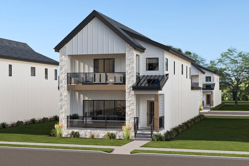 House Blueprint - Exterior - Other Elevation for Farmhouse House Plan #455-805 - 3 bed, 2.5 bath