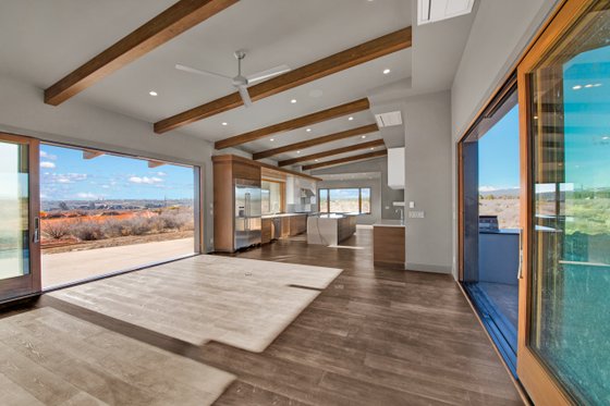 Interior - Family Room 3 for Modern House Plan #892-36 - 4 bed, 3.5 bath