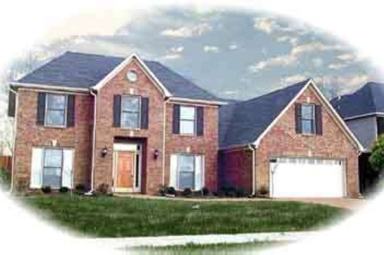 Exterior - Front Elevation for Traditional House Plan #81-531 - 4 bed, 2.5 bath