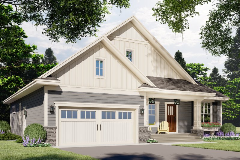 Traditional Style House Plan - 3 Beds 2 Baths 1673 Sq/Ft Plan #51-1177 ...