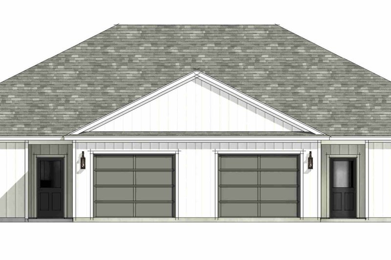 Home Plan - Exterior - Front Elevation 7 for Farmhouse House Plan #1096-132 - 2 bed, 2 bath