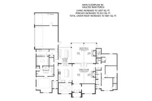 Floor Plan - Other Floor for Southern House Plan #1074-11 - 4 bed, 3 bath