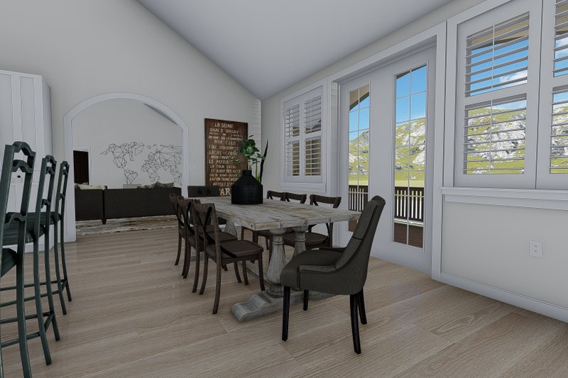 Dream House Plan - Traditional Interior - Dining Room Plan #1060-61
