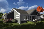 Ranch Style House Plan - 2 Beds 2 Baths 1540 Sq/Ft Plan #70-1237 