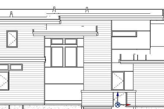 Exterior - Other Elevation 4 for Modern House Plan #895-172 - 4 bed, 2.5 bath