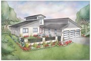 Modern Style House Plan - 4 Beds 3.5 Baths 3217 Sq/Ft Plan #928-351 