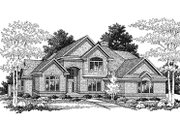 Traditional Style House Plan - 3 Beds 2.5 Baths 2510 Sq/Ft Plan #70-402 