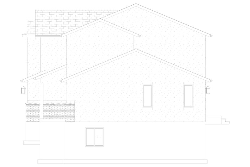 Architectural House Design - Exterior - Other Elevation for Traditional House Plan #1060-448 - 3 bed, 2.5 bath