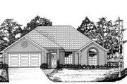 Traditional Style House Plan - 3 Beds 2 Baths 1665 Sq/Ft Plan #62-102 