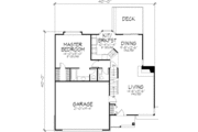 Ranch Style House Plan - 3 Beds 2.5 Baths 1448 Sq/Ft Plan #320-354 