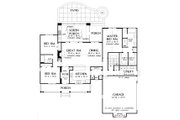 Country Style House Plan - 3 Beds 2 Baths 1905 Sq/Ft Plan #929-8 