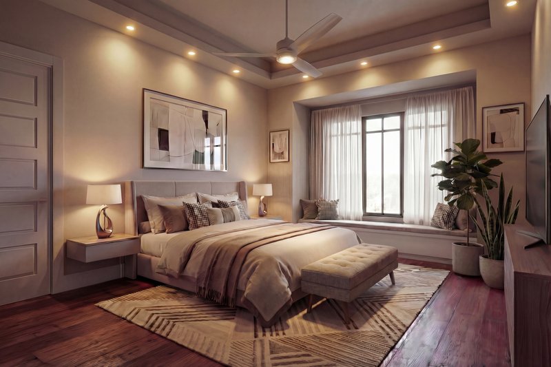 House Design - Interior - Master Bathroom 2 for Farmhouse House Plan #120-296 - 4 bed, 3.5 bath