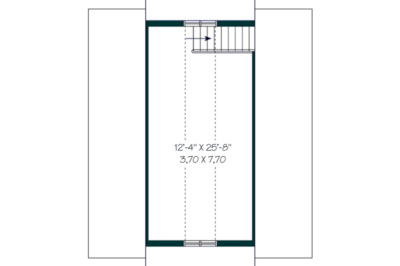 Dream House Plan - Floor Plan - Upper Floor for Craftsman House Plan #23-2277, 0 bath