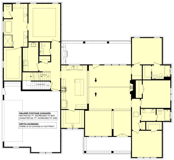 Farmhouse Floor Plan - Other Floor Plan #430-380