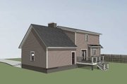 Country Style House Plan - 3 Beds 2.5 Baths 1289 Sq/Ft Plan #79-157 
