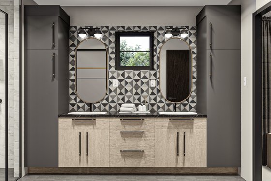 Interior - Bathroom for Modern House Plan #455-530 - 3 bed, 2.5 bath