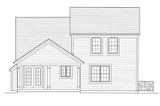 Cottage Style House Plan - 3 Beds 2.5 Baths 1487 Sq/Ft Plan #46-498 