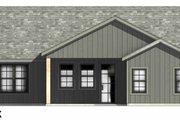 Country Style House Plan - 3 Beds 2 Baths 1371 Sq/Ft Plan #1096-146 