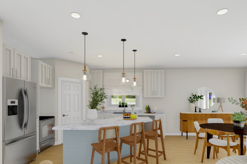 Home Plan - Interior - Kitchen for Traditional House Plan #1060-151 - 2 bed, 2.5 bath