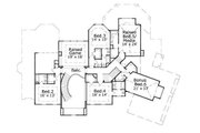 European Style House Plan - 4 Beds 4.5 Baths 5524 Sq/Ft Plan #411-295 