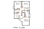 Country Style House Plan - 3 Beds 2.5 Baths 2301 Sq/Ft Plan #79-262 