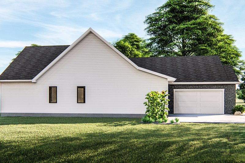 Home Plan - Exterior - Front Elevation 3 for Farmhouse House Plan #455-215 - 3 bed, 2.5 bath