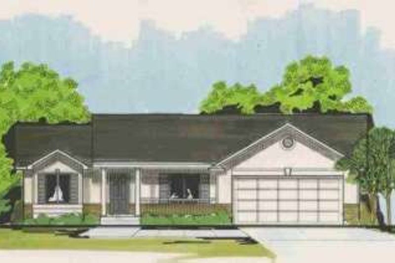 Ranch Style House Plan - 4 Beds 2 Baths 3261 Sq/Ft Plan #308-148