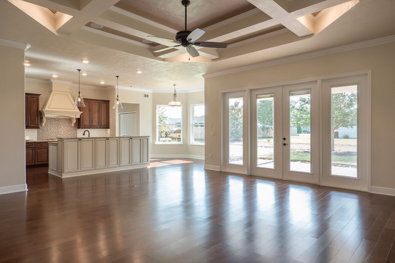 Dream House Plan - Interior - Family Room for Farmhouse House Plan #938-143 - 4 bed, 3 bath