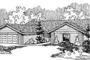 Ranch Style House Plan - 4 Beds 2.5 Baths 1744 Sq/Ft Plan #60-346 
