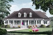 Southern Style House Plan - 4 Beds 3.5 Baths 2393 Sq/Ft Plan #137-277 