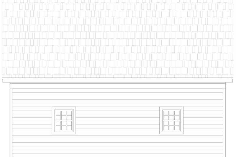 Dream House Plan - Exterior - Other Elevation for Colonial House Plan #932-991, 0 bath