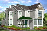 Traditional Style House Plan - 3 Beds 2.5 Baths 2300 Sq/Ft Plan #50-121 