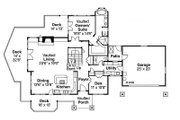 Craftsman Style House Plan - 3 Beds 2.5 Baths 2726 Sq/Ft Plan #124-680 