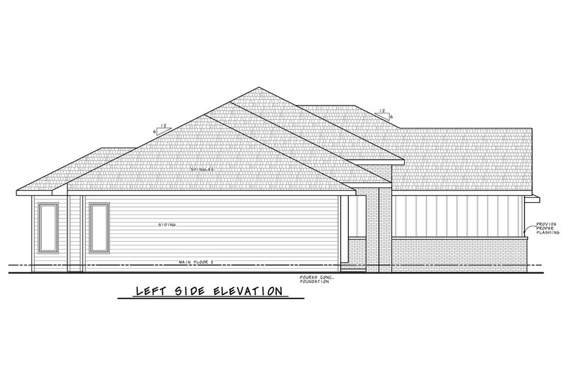 Dream House Plan - Exterior - Other Elevation for Traditional House Plan #20-2490 - 3 bed, 2.5 bath
