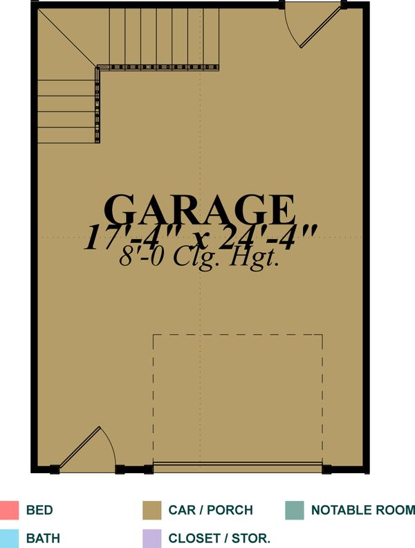 House Design - Country Floor Plan - Main Floor Plan #63-337