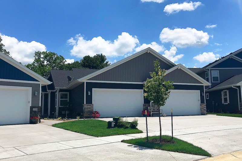Dream House Plan - Exterior - Front Elevation 3 for Ranch House Plan #70-1473 - 4 bed, 4 bath