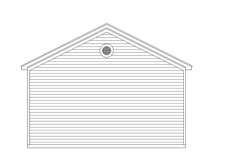 Dream House Plan - Exterior - Rear Elevation for Country House Plan #932-136, 0 bath