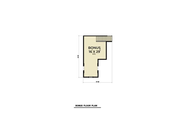House Plan Design - Farmhouse Floor Plan - Upper Floor Plan #1070-150