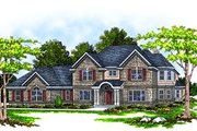 Traditional Style House Plan - 4 Beds 3.5 Baths 3376 Sq/Ft Plan #70-510 