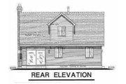 Cottage Style House Plan - 3 Beds 2.5 Baths 1599 Sq/Ft Plan #18-287 