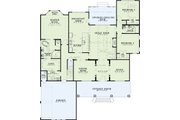 Farmhouse Style House Plan - 3 Beds 2 Baths 2499 Sq/Ft Plan #17-3443 