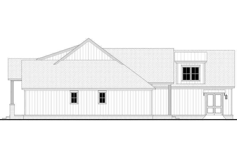Dream House Plan - Exterior - Other Elevation for Farmhouse House Plan #430-408 - 3 bed, 3.5 bath