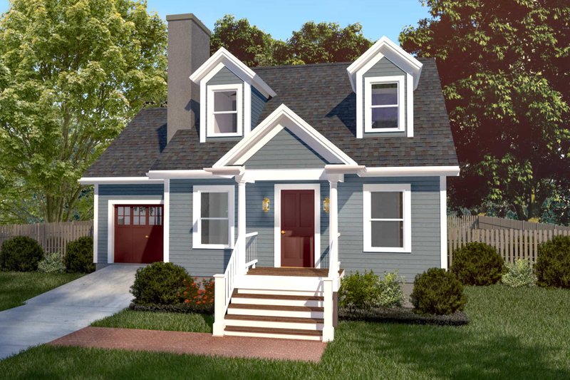 House Plan Design - Traditional Exterior - Front Elevation Plan #79-148