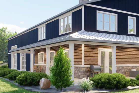 Exterior - Other Elevation 1 for Barndominium House Plan #1064-265 - 3 bed, 3.5 bath