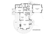 Contemporary Style House Plan - 3 Beds 3.5 Baths 3620 Sq/Ft Plan #1042-21 