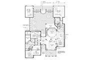 Contemporary Style House Plan - 4 Beds 4.5 Baths 4366 Sq/Ft Plan #45-611 