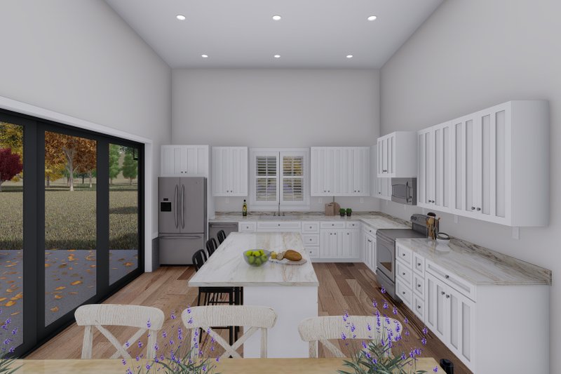 House Plan Design - Interior - Kitchen for Farmhouse House Plan #1060-118 - 2 bed, 2.5 bath